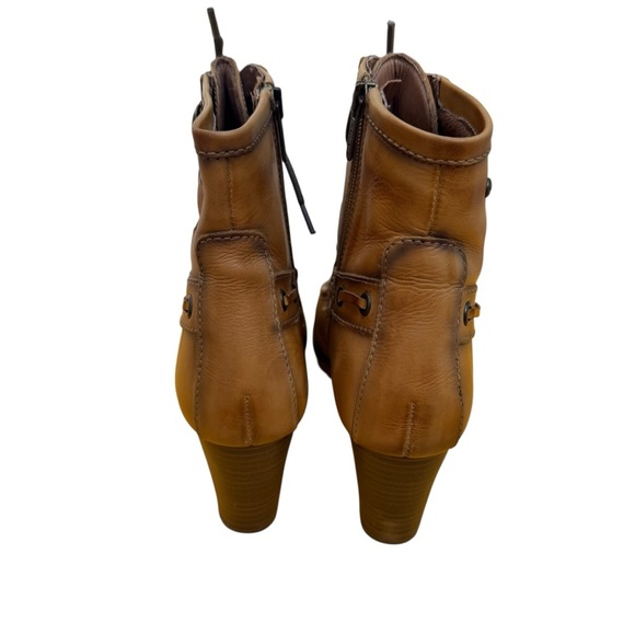 Pikolinos Womens Tall Ankle Boot Leather Side Zip Mostar-Edf Western Festival 9 - Picture 10 of 13